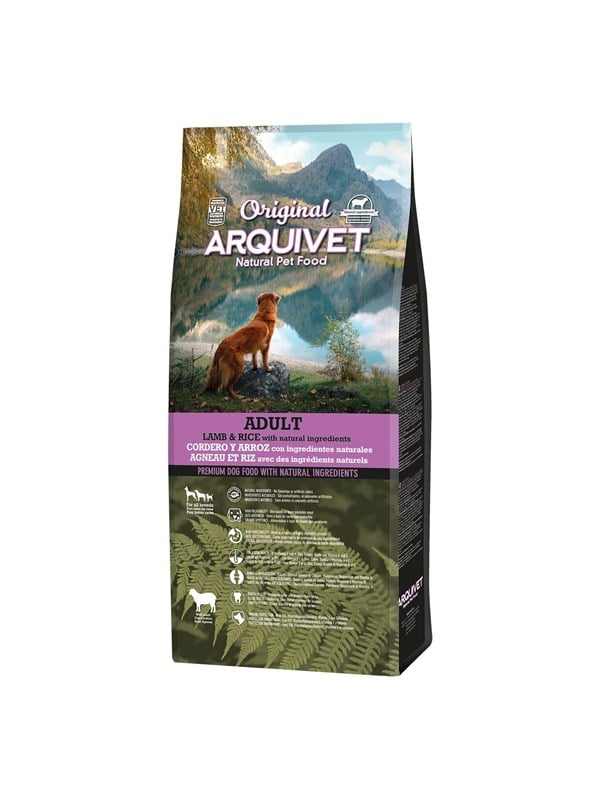 ARQUIVET Original Adult Lamb with rice - dry dog food - 12kg