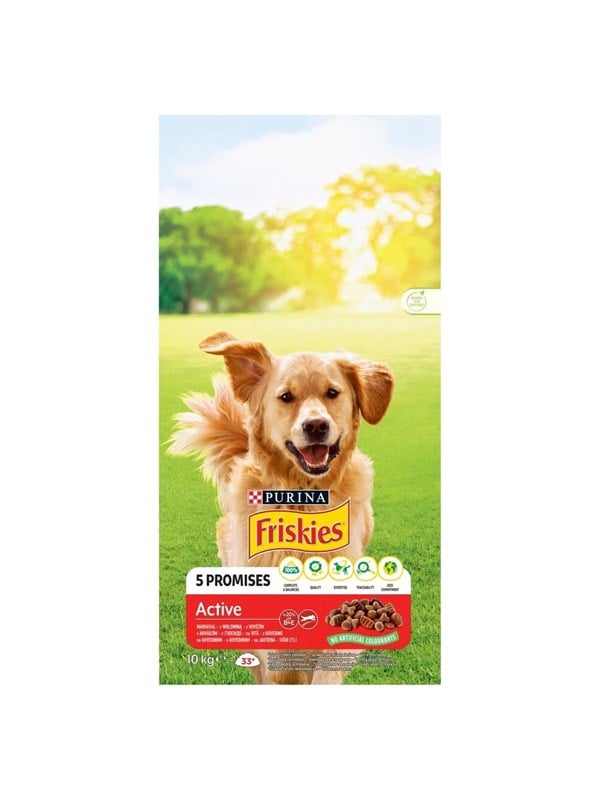PURINA NESTLE Friskies Active - dry dog food - 10 kg