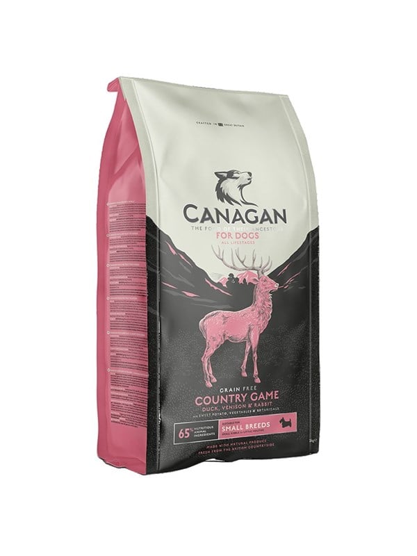 Canagan Country Game duck venison and rabbit - Small Breeds - dry dog food - 2kg