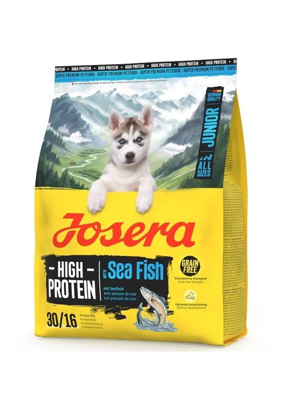 JOSERA Junior High Protein Sea Fish - tørfoder til hunde, 3 kg