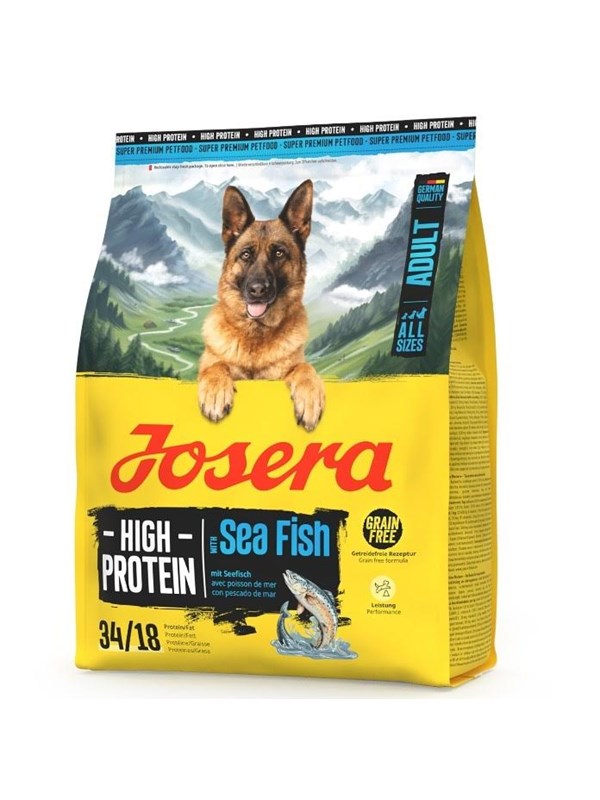 JOSERA High Protein Sea Fish - tørfoder til hund - 3 kg