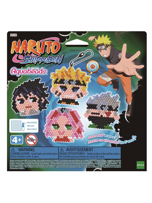 Aqua Beads Aquabeads – NARUTO-nøgleringssæt (35118)