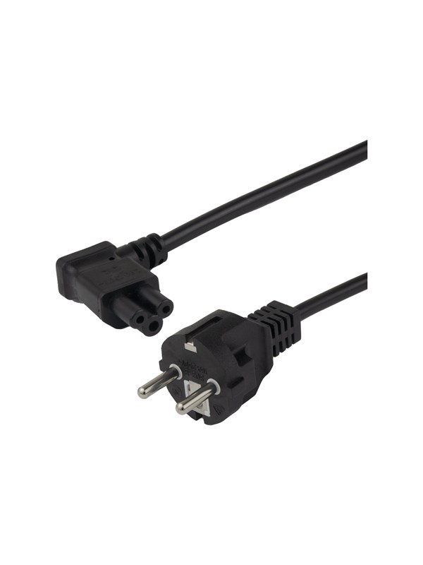 Deltaco - power cable - power CEE 7/7 to IEC 60320 C5 - 3 m