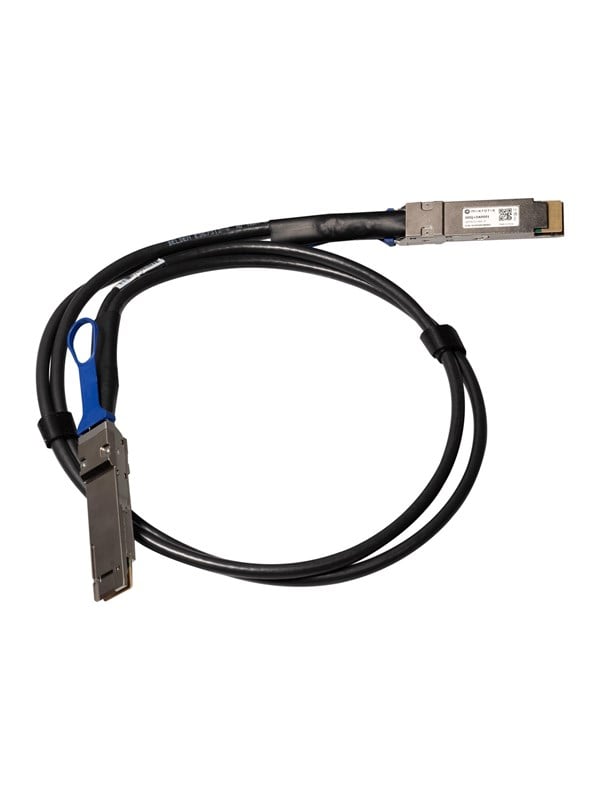 MikroTik 400GBase direct attach cable - 1 m - Sort