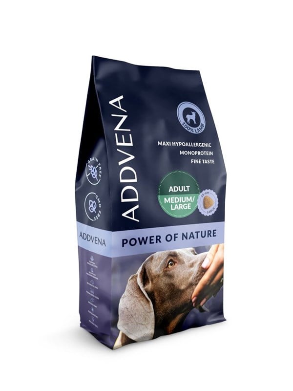ADDVENA Power of Nature Adult Medium/Large Lamb - dry dog food - 10kg