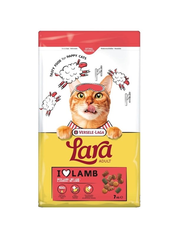 VERSELE-LAGA Lara Adult Lamb - dry cat food - 7kg