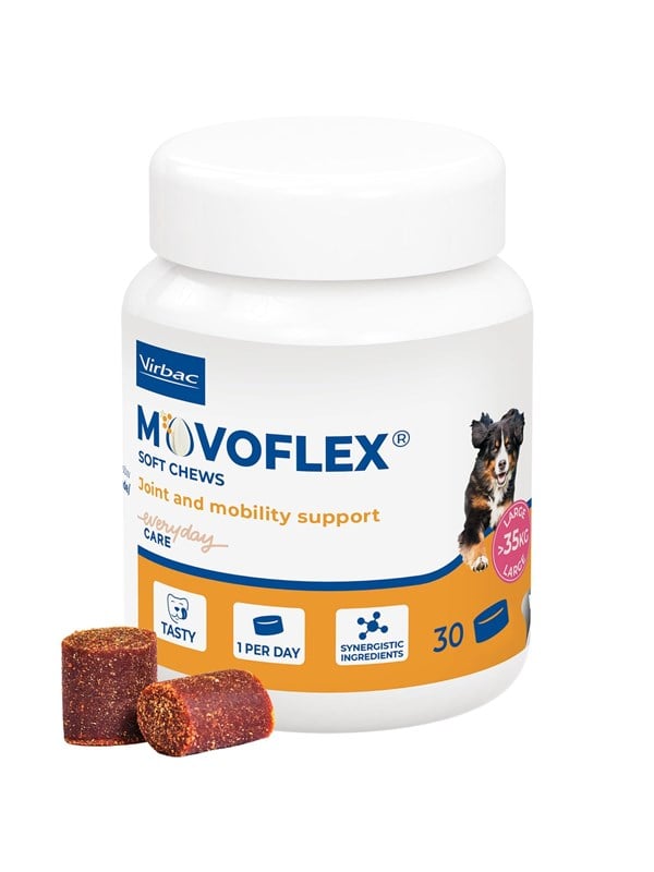 VIRBAC Movoflex S Joints - supplements for dogs - 30 pcs