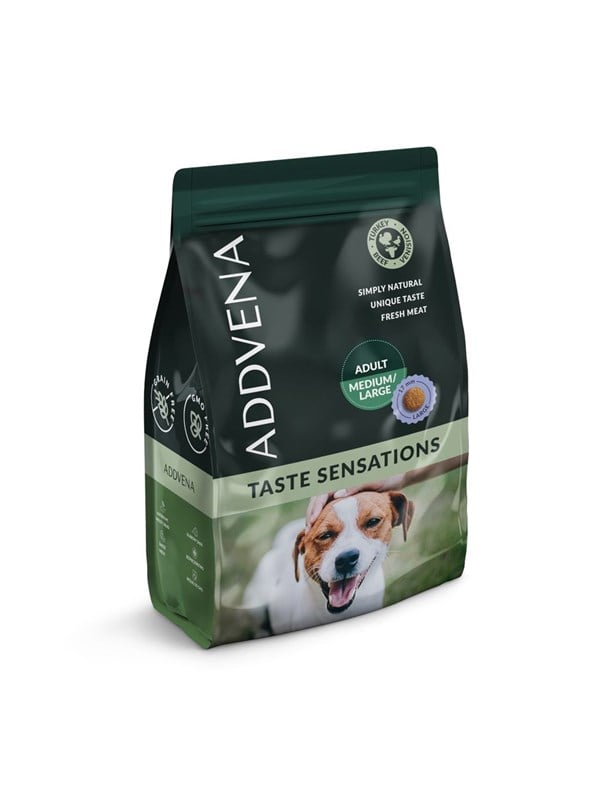 ADDVENA Taste Sensations Adult Medium/Large Turkey - dry dog food - 2.5kg