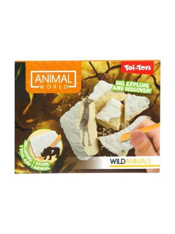 Toi-Toys Animal World Excavation Set Wild Animal