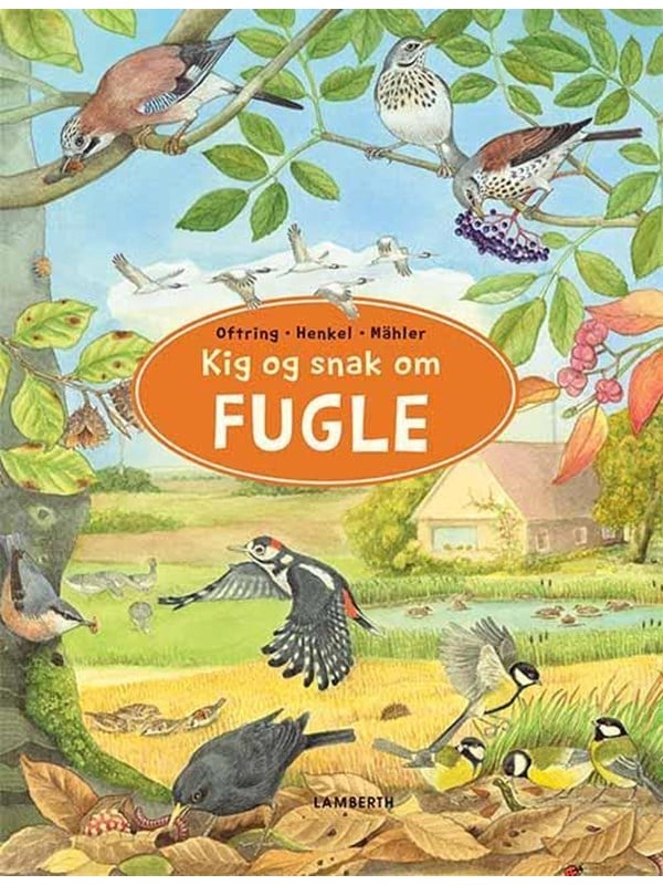 Kig og snak om Fugle - Børnebog - Papbog