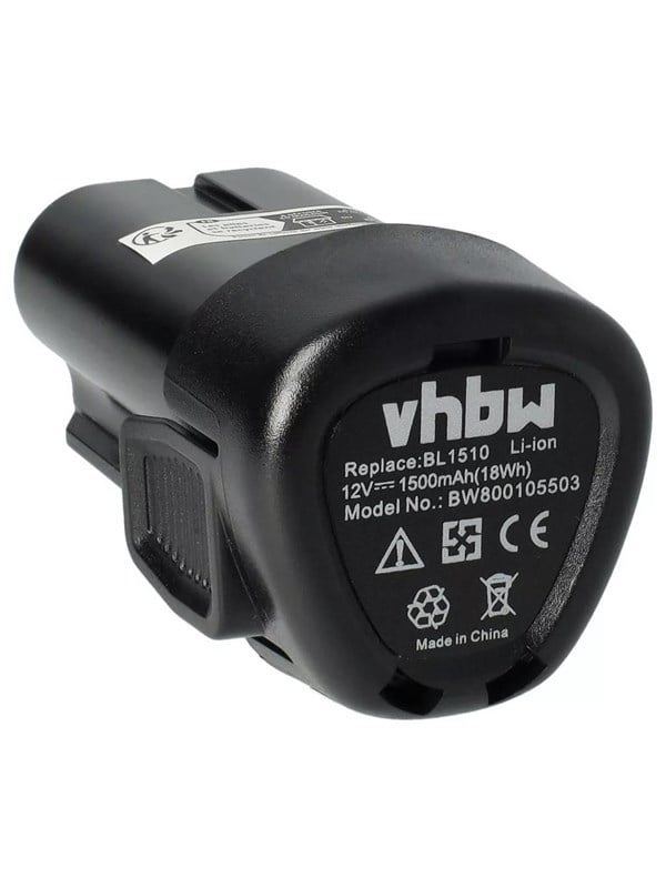 Black & Decker Batteri Li-Ion, 12V, 1500 mAh