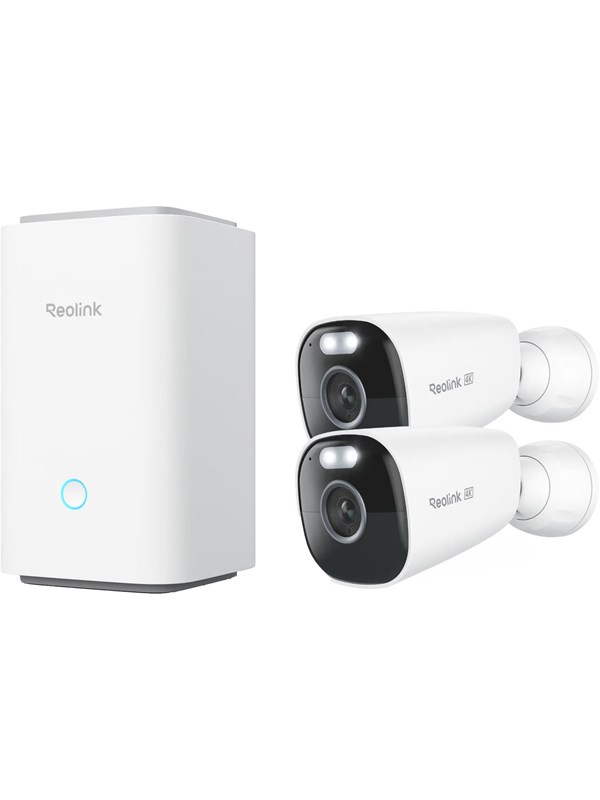 REOLINK Argus Eco Ultra 4K Wireless outdoor security camera 2 pack