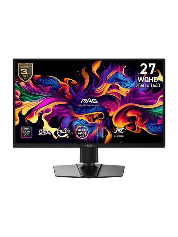 27" MSI MAG 272QP X24 - OLED monitor 2560x1440 - HDR