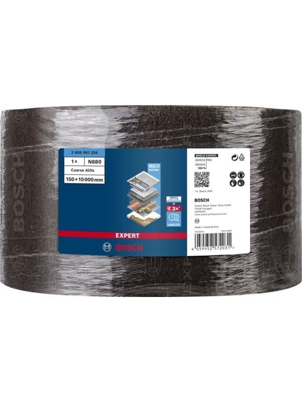 Bosch EXPERT N880 FLEECE Abrasive roll Coarse grit 1 pc(s)