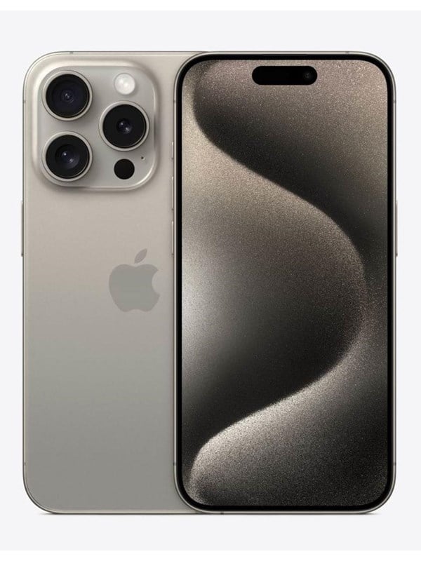 Apple iPhone 15 Pro 128GB - Natural Titanium (Refurbished - Very Good)