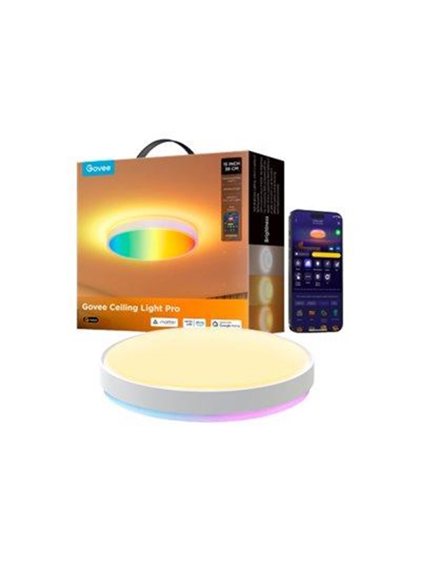 Govee H60A6 15" RGBICWW smart loftlampe - 38 cm, Wi‑Fi/Bluetooth