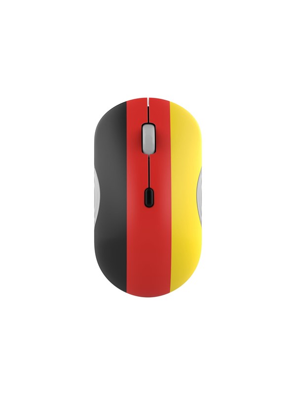 Lenovo 350 - Fan Edition - Germany - mouse - Bluetooth 5.3 - Mus - Optisk - 6 knapper - Gul