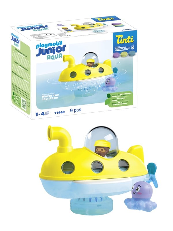 Playmobil Junior - Junior & Tinti Colorful Submarine - 71440