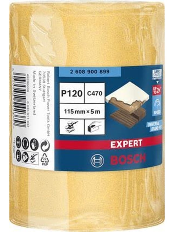Bosch Expert C470 sanding roll Fine grit P120 1 pc.