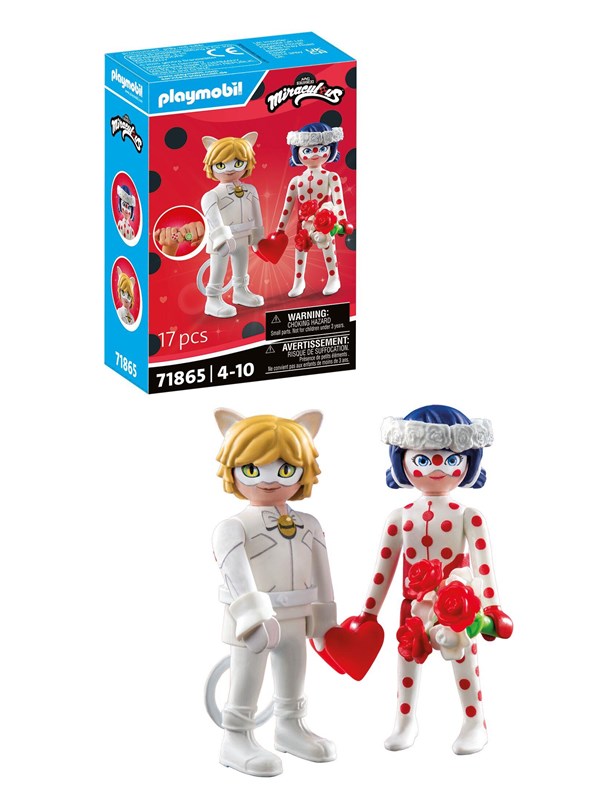 Playmobil Mirakuløs - Miraculous Ladybug & Cat Noir Dream Wedding - 71865