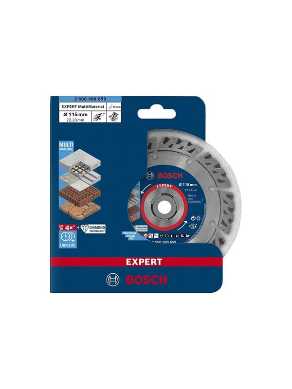 Bosch Expert Multi Material diamond cutting disc 115 mm