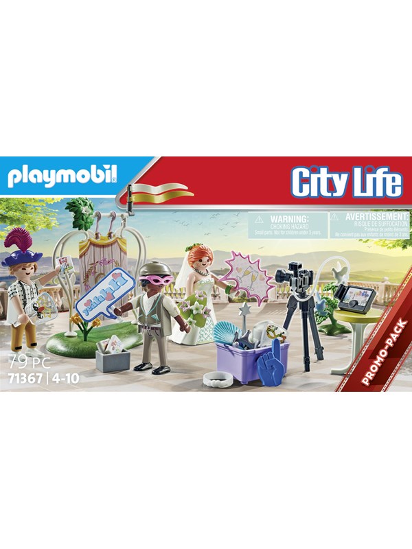 Playmobil City Life - City Life Bridal Couple with Camera Promo Pack - 71367