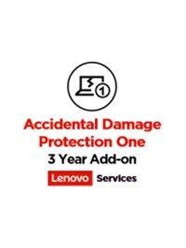 Lenovo Accidental Damage Protection One - accidental damage coverage - 3 years