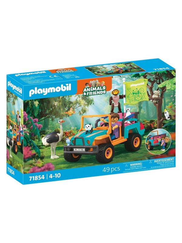 Playmobil Dyr & Venner - Animals & Friends Colorful Off-Road Vehicle - 71855 billede