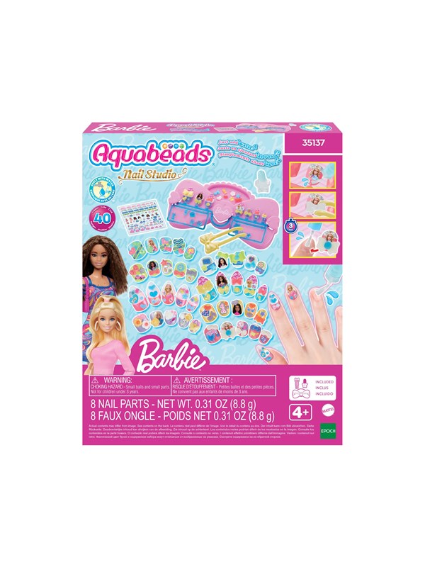 Aquabeads Neglesæt - Barbie - Nail Designer