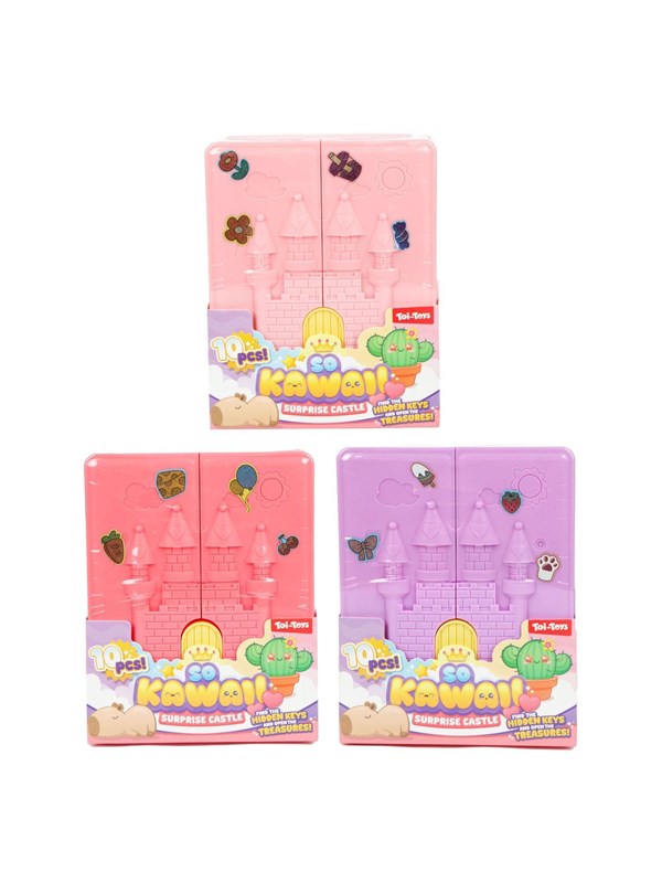 Toi-Toys So Kawaii Surprise Castle Necklace and Beads - 10pcs.
