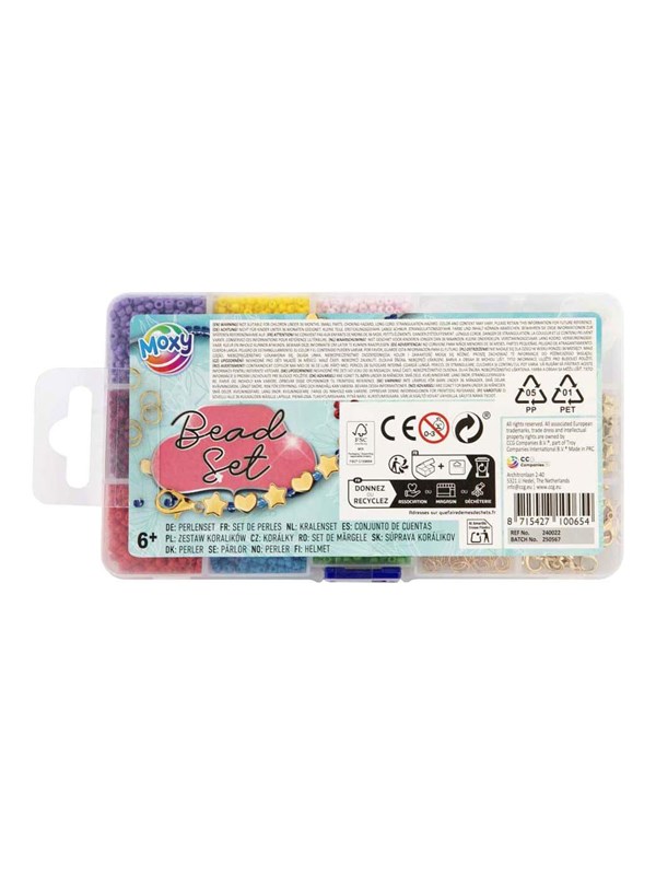 Creative Craft Group Beads in Storage Box - 9 Colors + Wire