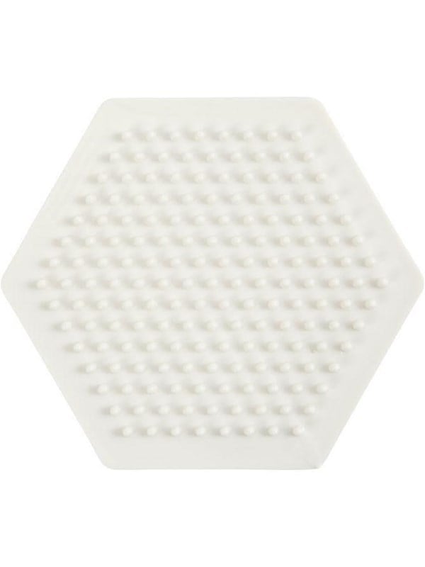 Creativ Company NABBI BioBeads Base Plate Hexagon 8.5x8.5cm