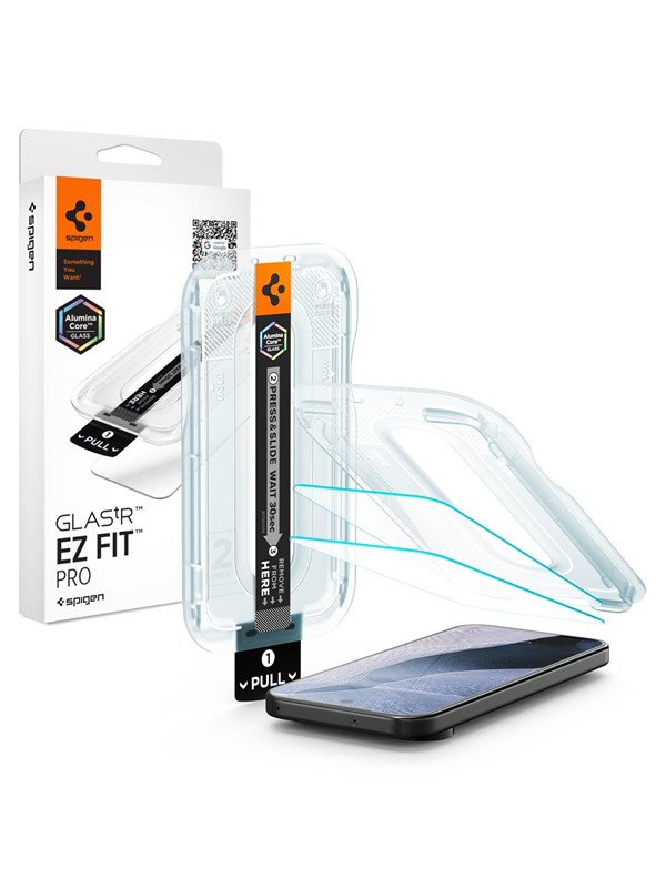 Spigen Glass tR EZ Fit Pro 2 Pack - Google Pixel 11/11 Pro
