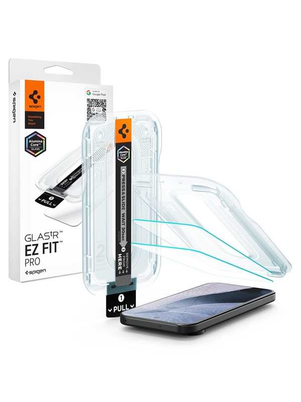 Spigen Glass tR EZ Fit Pro 2 Pack - Google Pixel 11 Pro XL