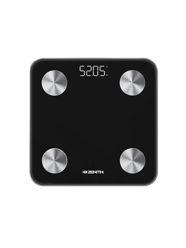 Zenith Analysevægt Smart Scale - Black Mørkegrå