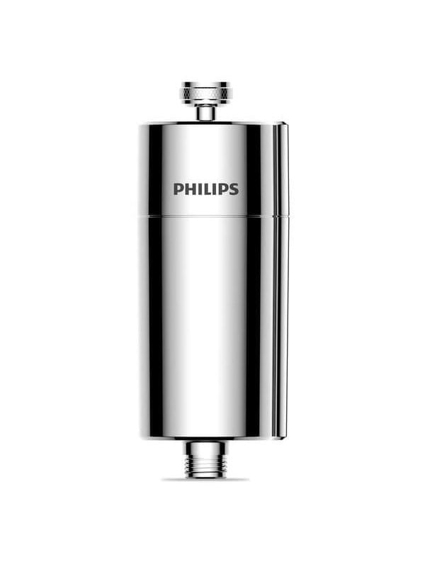 Philips AWP1775CH Inline Brusefilter krom – KDF-filtersystem mod klor, bakterier og urenheder