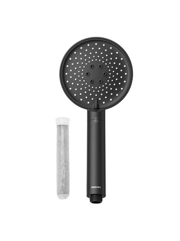 Philips ASH1516BK/10 Duschbrause mit Filter schwarz
