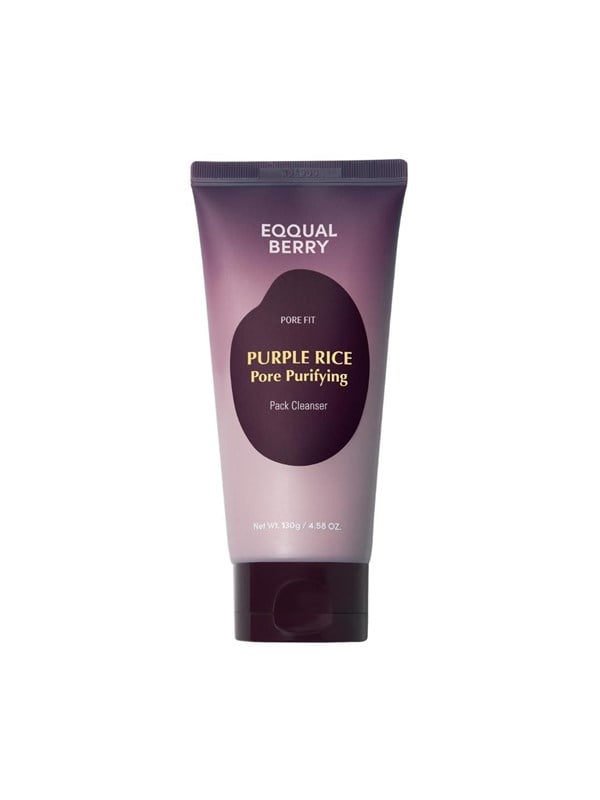 Eqqualberry Purple Rice Pore Purifying Pack Cleanser 130 ml