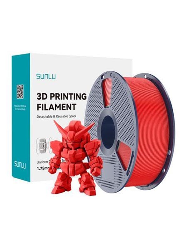 Sunlu PLA+ 2.0 Filament - Red
