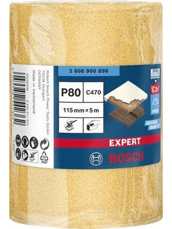 Bosch Expert C470 Sanding Roll P80