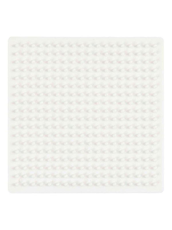Perleplade - Kvadratisk Firkant - Medium - 9,5x9,5 Cm - Nabbi Biobeads