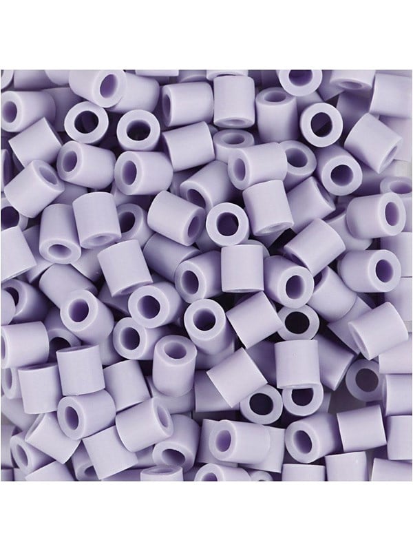 NABBI BioBeads Rørperler, str. 5x5 mm, hulstr. 2.5 mm, medium, lilla, 3000 stk./ 1 pk.