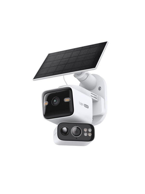 TP-Link Tapo C645D KIT Solar-Powered Dual-Lens Pan/Tilt Security Camera Kit