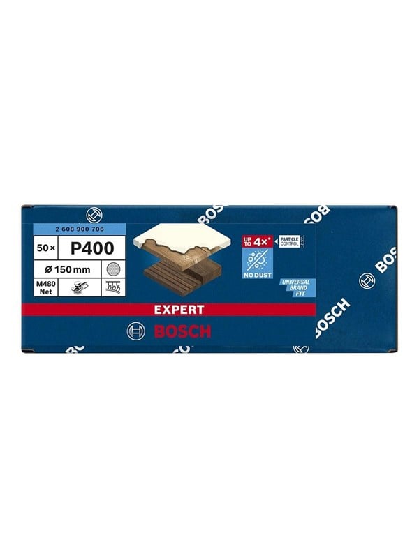 Bosch Expert M480 Slibenet - 150mm, K400 - 50 stk.