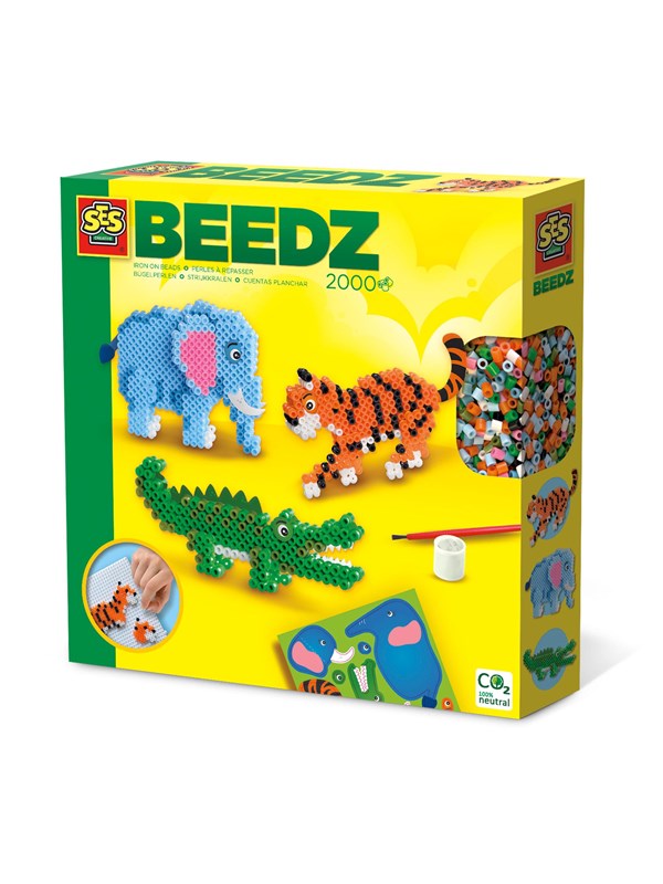 SES Creative SES Iron-on Beads - Safari Animals