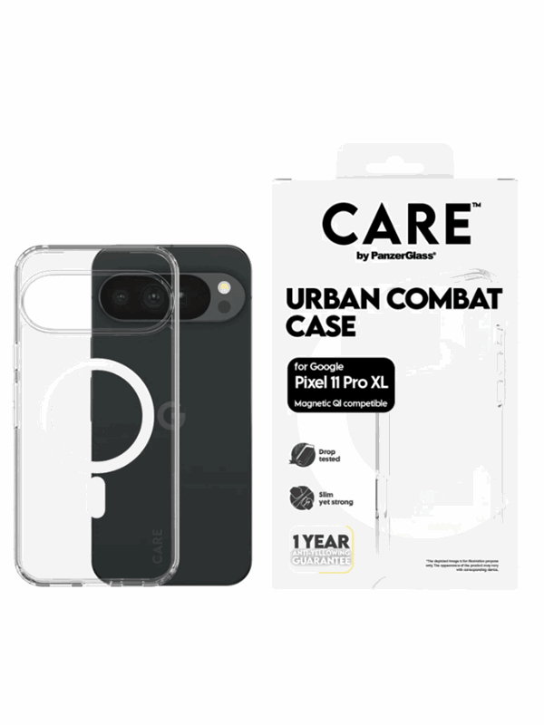 CARE by PanzerGlass Urban Combat Case w. Qi Google Pixel 11 Pro XL