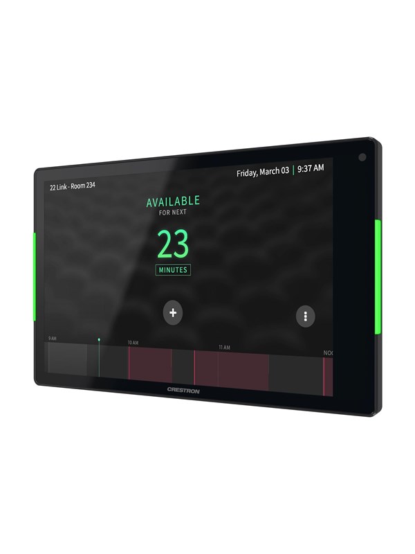 Crestron Electronics Crestron TSS-880-GV-B - room manager - 8.1". touch screen government version - smooth black - Maks - Maks størrelse