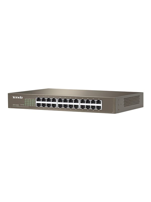 Tenda TEF1024D - switch - 24 ports - rack-mountable
