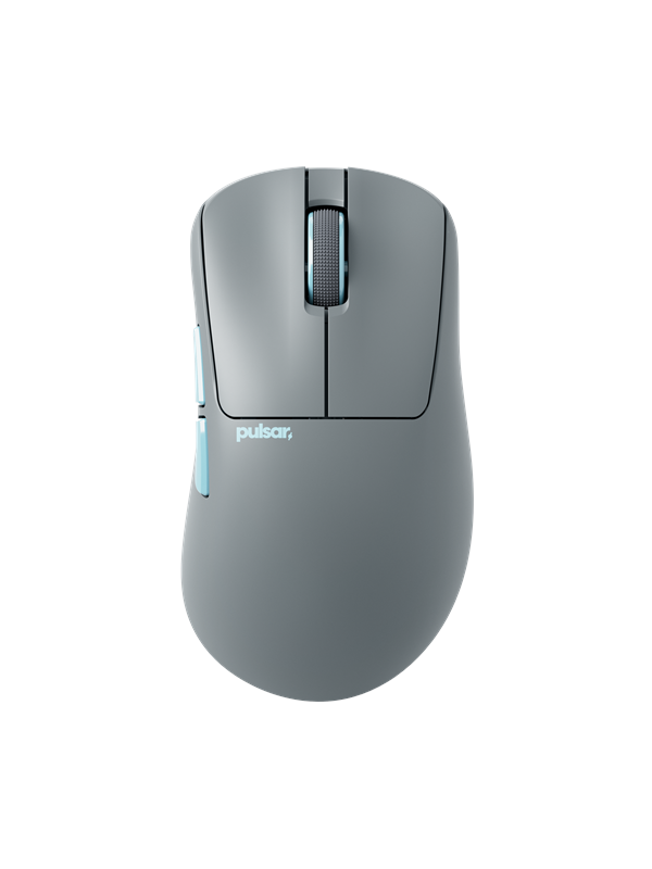 Pulsar Xlite CrazyLight Mini Wireless (Rock) - Gaming Mus - Optisk - 5 knapper - Grå