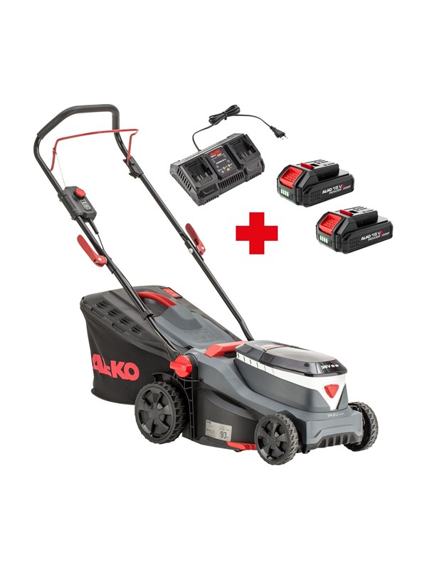 AL-KO Elplæneklipper 34.6 Li Comfort 18/36V Sæt AL-KO Elplæneklipper 34.6 Li Comfort 18/36V Sæt